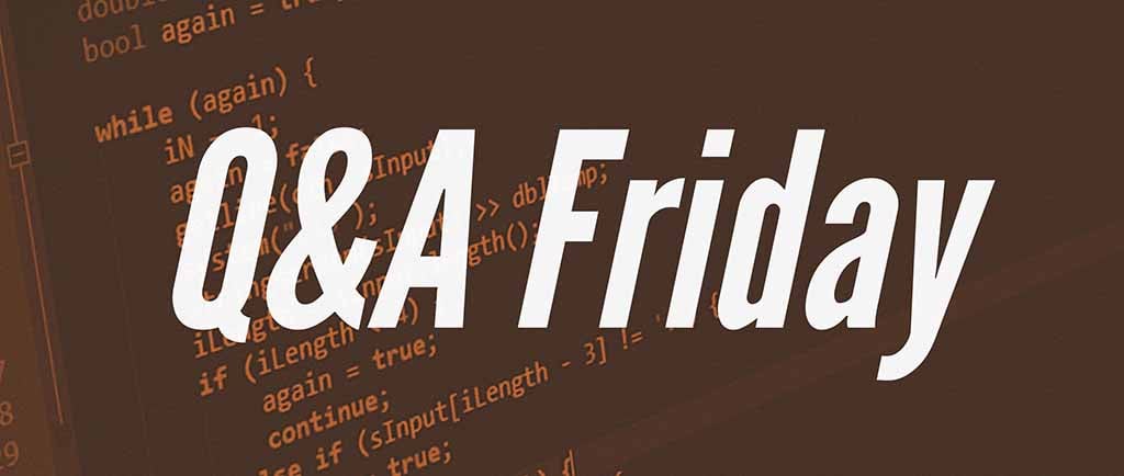 Questions of the Week 31